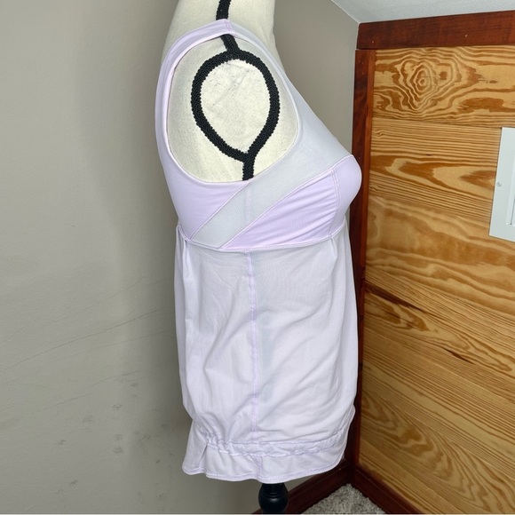 Lululemon Elevate Mesh Tank Top Lavender Purple 4 Activewear Workout - Picture 2 of 12